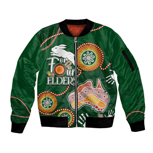 personalised-naidoc-week-2023-nrl-rabbitohs-for-our-elders-sleeve-zip-bomber-jacket