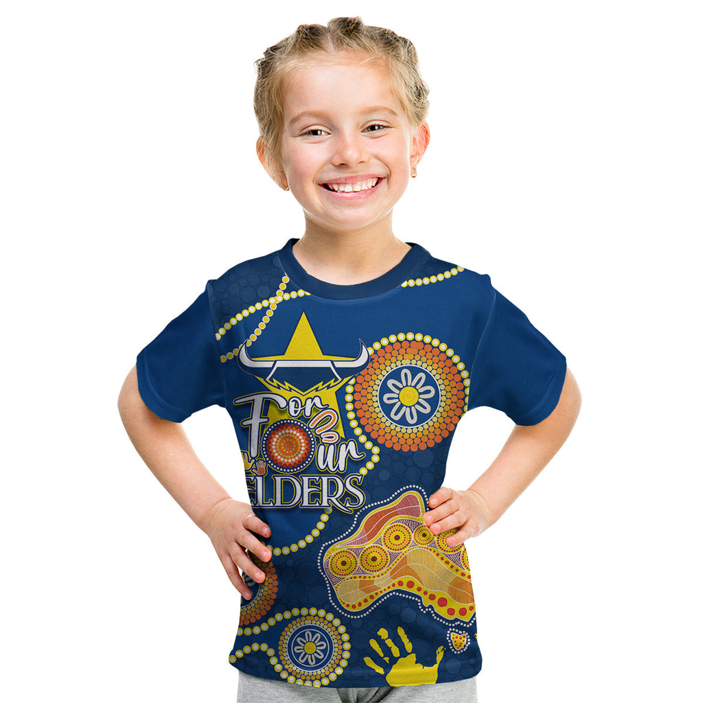 personalised-naidoc-week-2023-nrl-cowboys-for-our-elders-kid-t-shirt