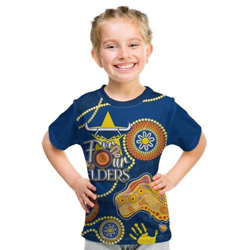 personalised-naidoc-week-2023-nrl-cowboys-for-our-elders-kid-t-shirt