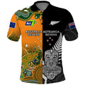 cusotm-personalised-aussie-and-aotearoa-rugby-7s-kangaroos-mix-tiki-fern-polo-shirt