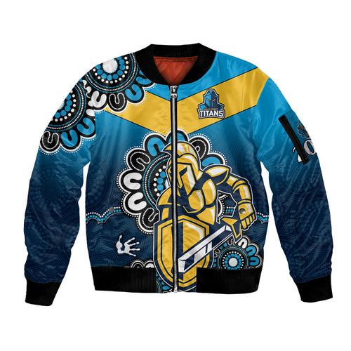 nrl-gold-coast-titans-rugby-gld-2007-aboriginal-sleeve-zip-bomber-jacket
