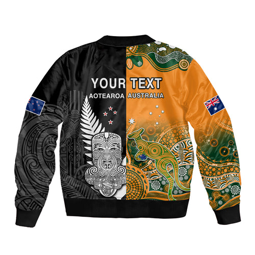 cusotm-personalised-aussie-and-aotearoa-rugby-7s-kangaroos-mix-tiki-fern-bomber-jacket