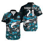 custom-personalised-nrl-cronulla-sutherland-sharks-rugby-sharkies-1963-aboriginal-hawaiian-shirt