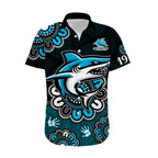 custom-personalised-nrl-cronulla-sutherland-sharks-rugby-sharkies-1963-aboriginal-hawaiian-shirt