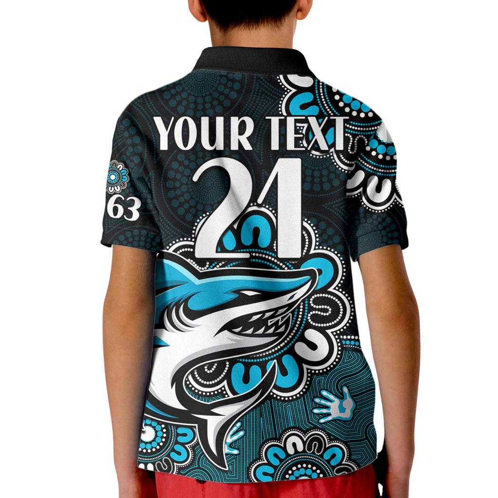 custom-personalised-nrl-cronulla-sutherland-sharks-rugby-sharkies-1963-aboriginal-kid-polo-shirt