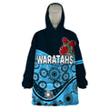 custom-personalised-waratahs-rugby-wearable-blanket-hoodie-nsw-red-waratahs-indigenous