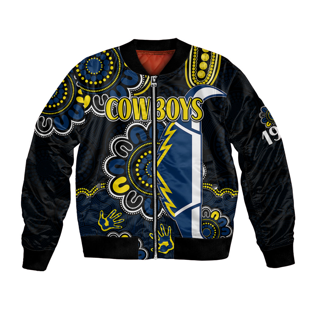custom-personalised-nrl-north-queensland-cowboys-rugby-bomber-jacket-est-1992-aboriginal