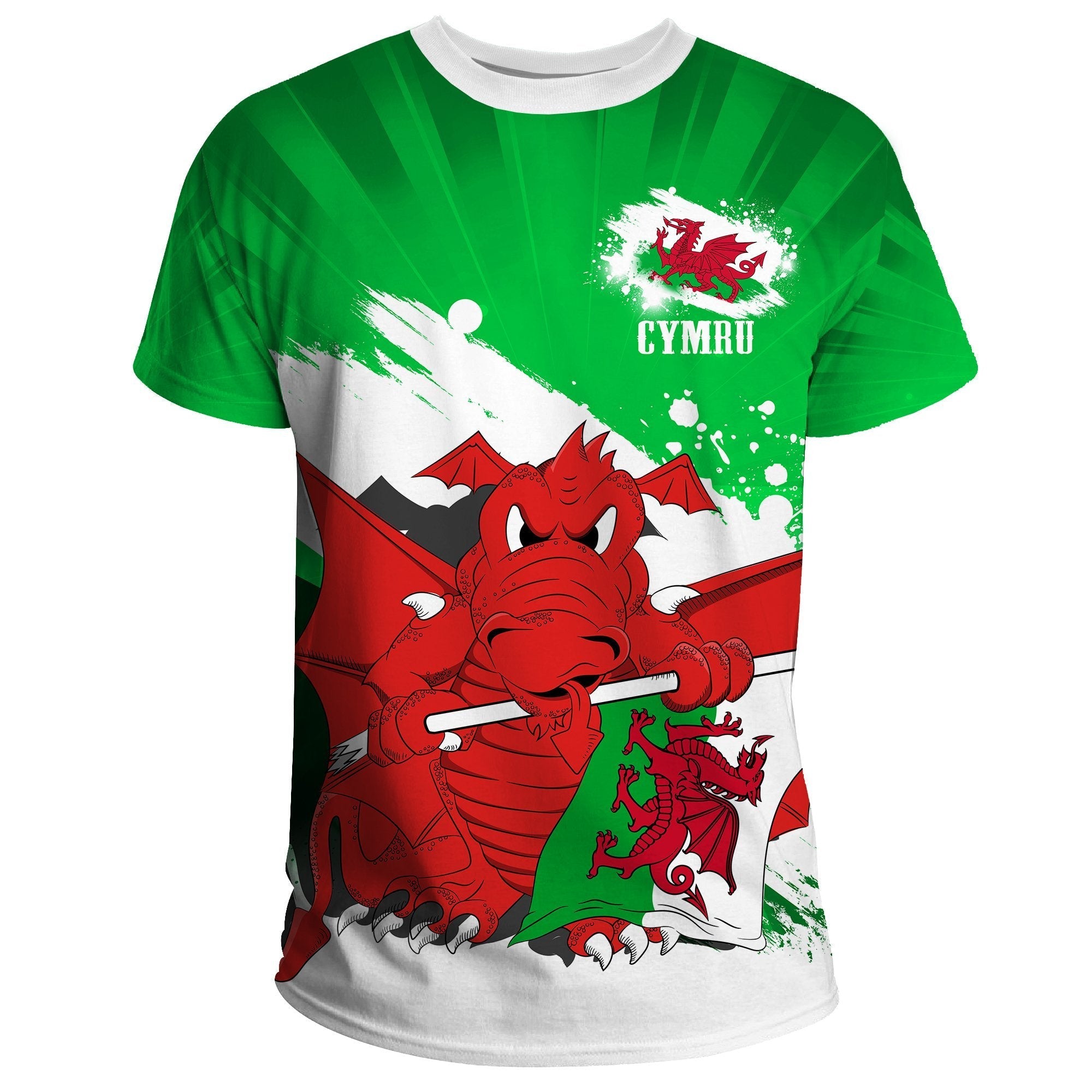 wales-t-shirt-art-painting-style
