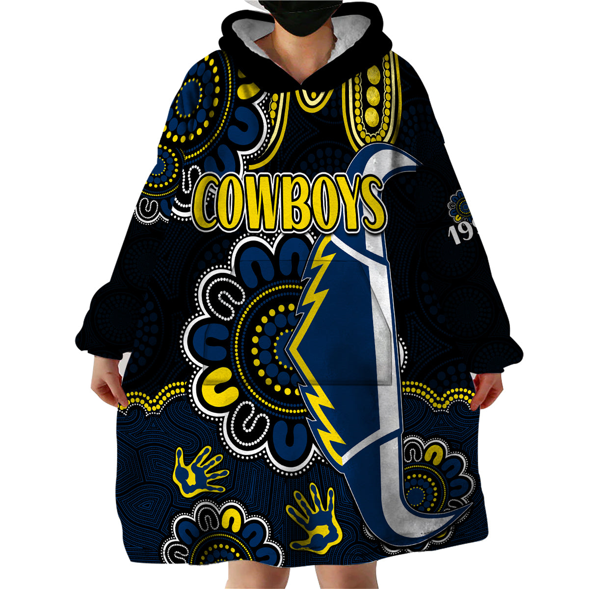 nrl-north-queensland-cowboys-rugby-wearable-blanket-hoodie-est-1992-aboriginal