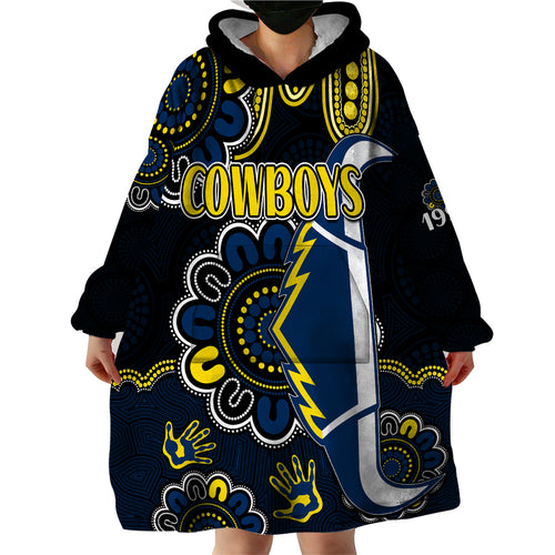 nrl-north-queensland-cowboys-rugby-wearable-blanket-hoodie-est-1992-aboriginal