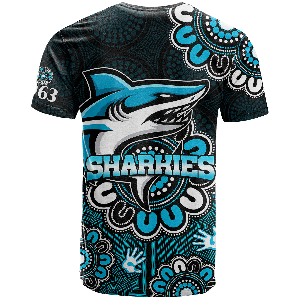 nrl-cronulla-sutherland-sharks-rugby-sharkies-1963-aboriginal-t-shirt