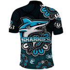 nrl-cronulla-sutherland-sharks-rugby-sharkies-1963-aboriginal-polo-shirt