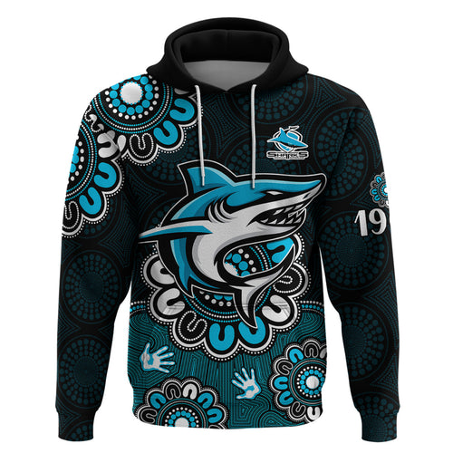 nrl-cronulla-sutherland-sharks-rugby-sharkies-1963-aboriginal-hoodie
