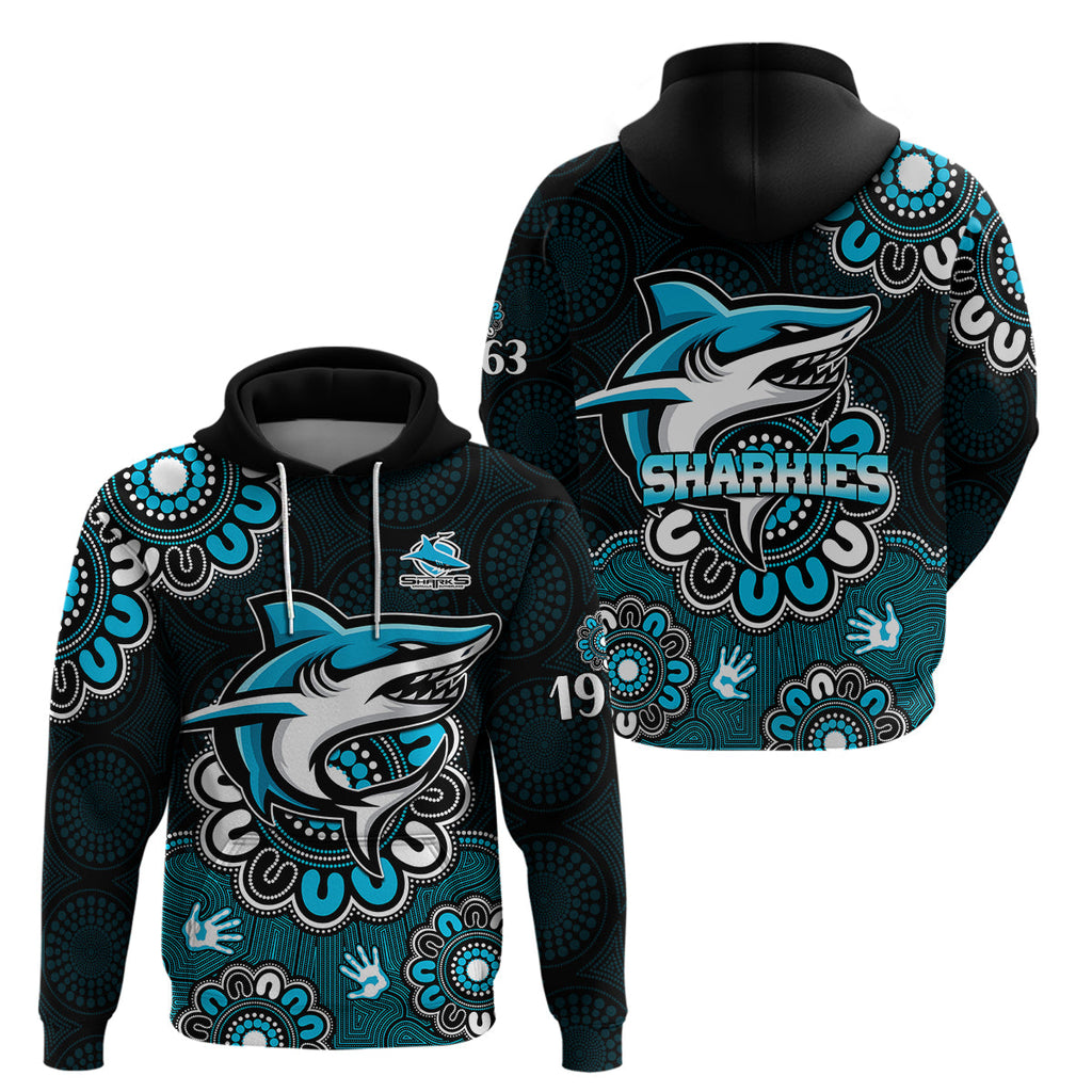 nrl-cronulla-sutherland-sharks-rugby-sharkies-1963-aboriginal-hoodie