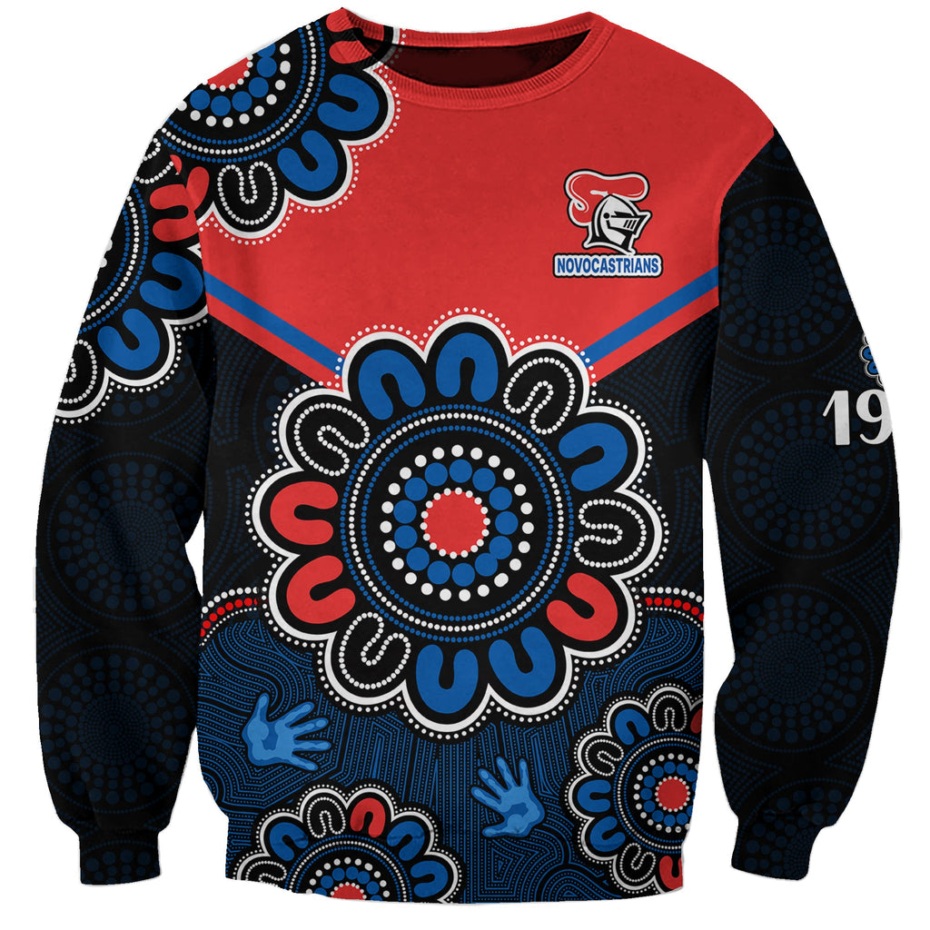 custom-personalised-nrl-newcastle-knights-rugby-novocastrians-1987-aboriginal-sweatshirt