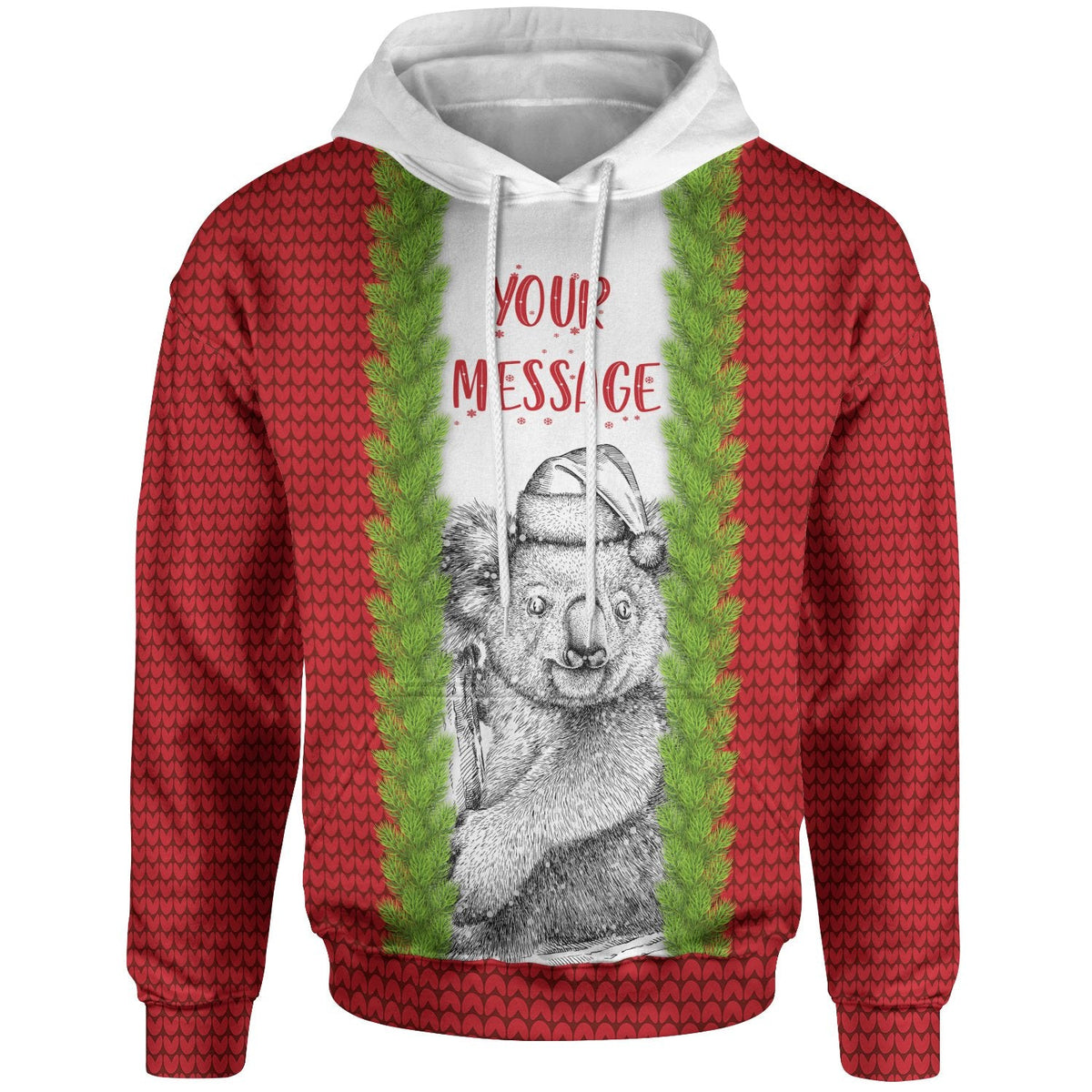 [Custom] Australia Christmas Hoodie - Merry Christmas Koala