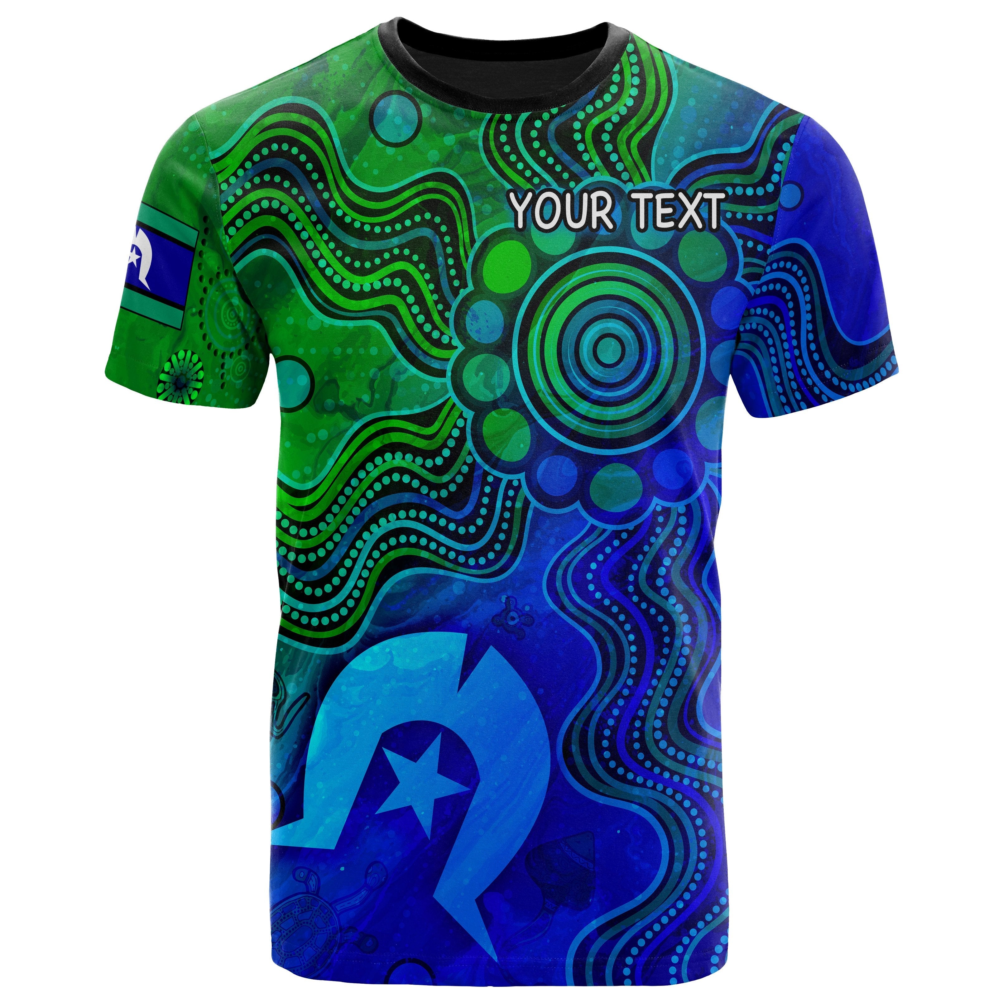 custom-aboriginal-t-shirts-torres-strait-islands-flag