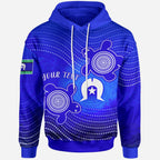 [Custom] Torres Strait Islanders Hoodie - Torres Symbol With  Turtle