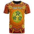 custom-text-aboriginal-kid-t-shirt-turtle-circle-dot-painting-art