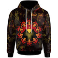 [Custom] Aboriginal Hoodie - Australia Map and Indigenous Flag