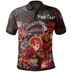 custom-aboriginal-polo-shirts-indigenous-fish-hand-art