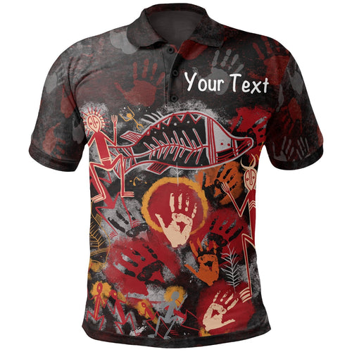 custom-aboriginal-polo-shirts-indigenous-fish-hand-art