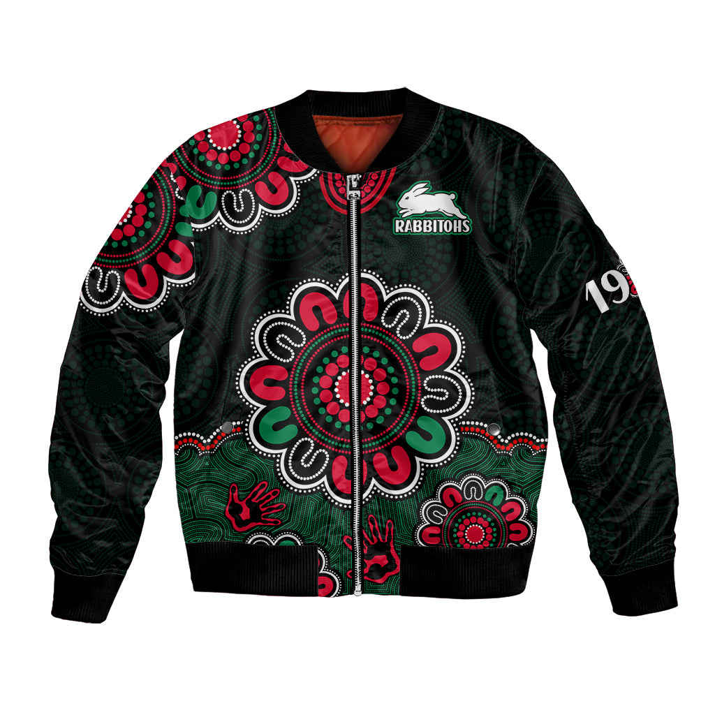 custom-personalised-nrl-rabbitohs-rugby-bomber-jacket-the-bunnies-1908-aboriginal