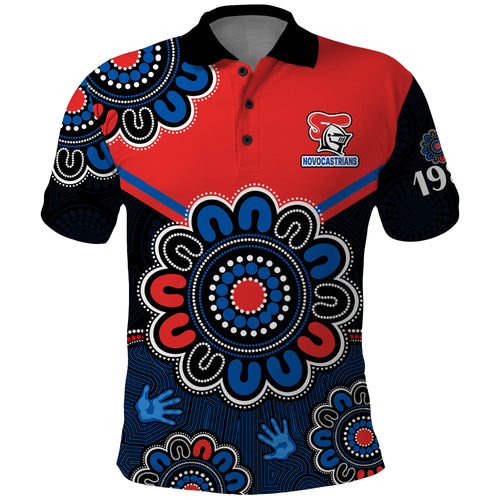 custom-personalised-nrl-newcastle-knights-rugby-novocastrians-1987-aboriginal-polo-shirt
