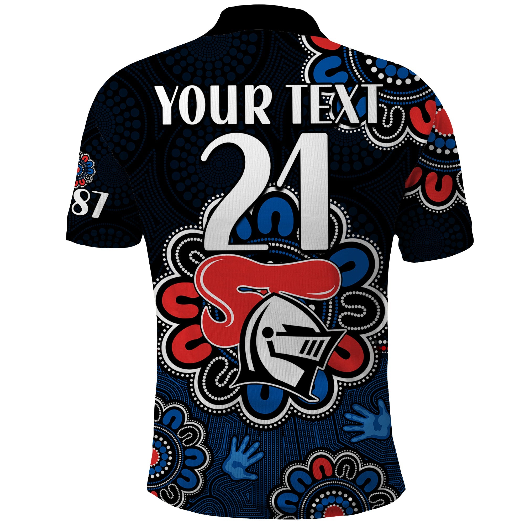 custom-personalised-nrl-newcastle-knights-rugby-novocastrians-1987-aboriginal-polo-shirt