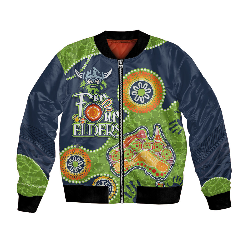 personalised-naidoc-week-2023-nrl-raiders-for-our-elders-bomber-jacket