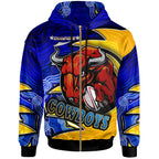 cowboys-rugby-hoodie-custom-bull-rugby-ball-with-aboriginal-style-pattern-personalised-player-and-number-hoodie