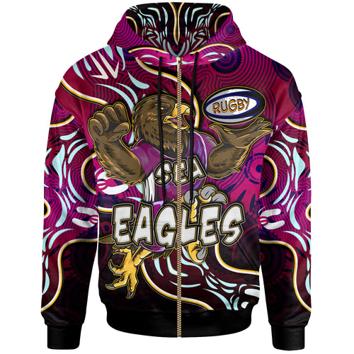 sea-eagles-rugby-hoodie-custom-eagles-rugby-with-aboriginal-patterns-personalised-player-and-number-hoodie