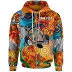 aboriginal-personalised-zip-up-hoodie-turtle-indigenous-art