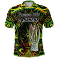 (Custom Personalised) Penrith Panthers Polo Shirt 2022 Indigenous Premiers - Trophy, Custom Text And Number LT8