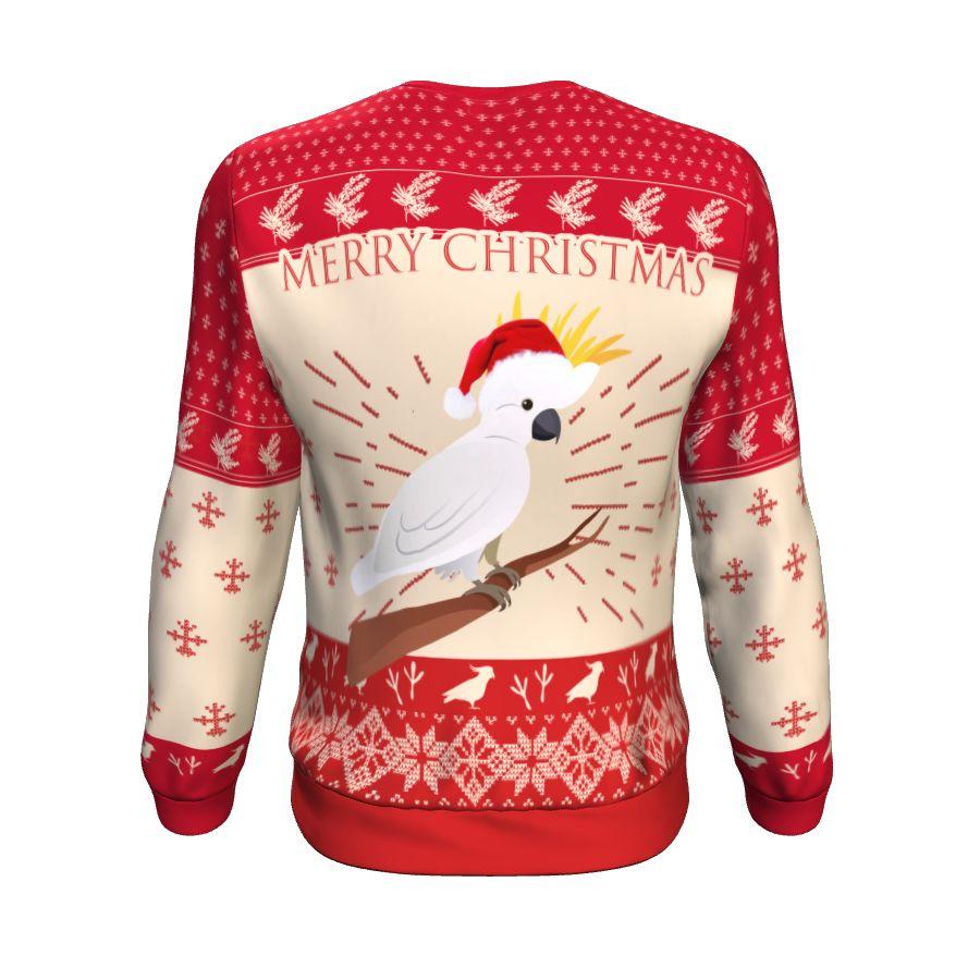 christmas-sweater-cockatoo-shirt-merry-christmas-unisex