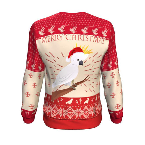 christmas-sweater-cockatoo-shirt-merry-christmas-unisex