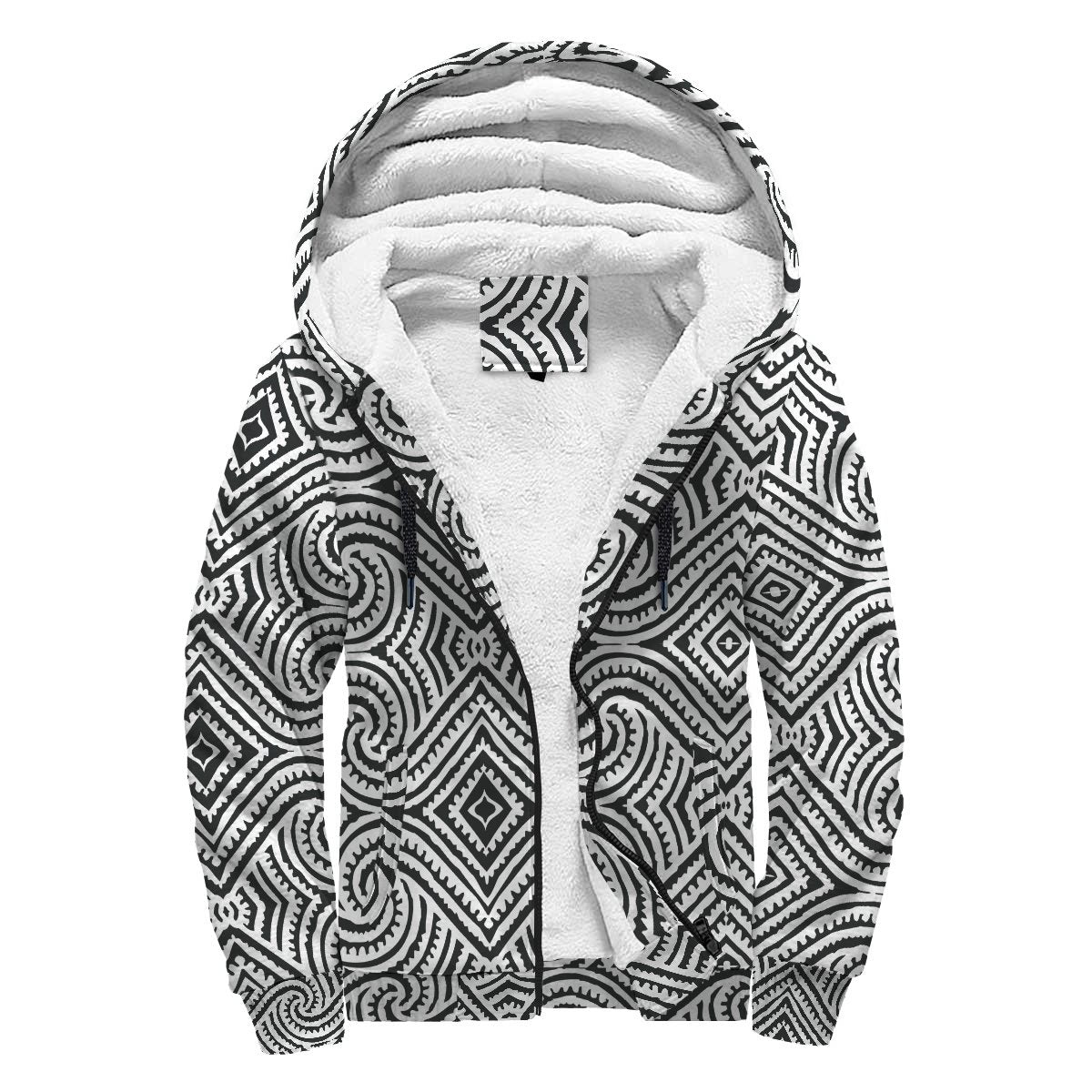 new-zealand-maori-pattern-16-sherpa-hoodie