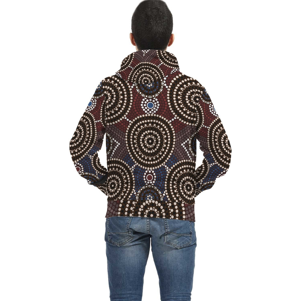 aboriginal-hoodie-circle-dot-painting-pullover