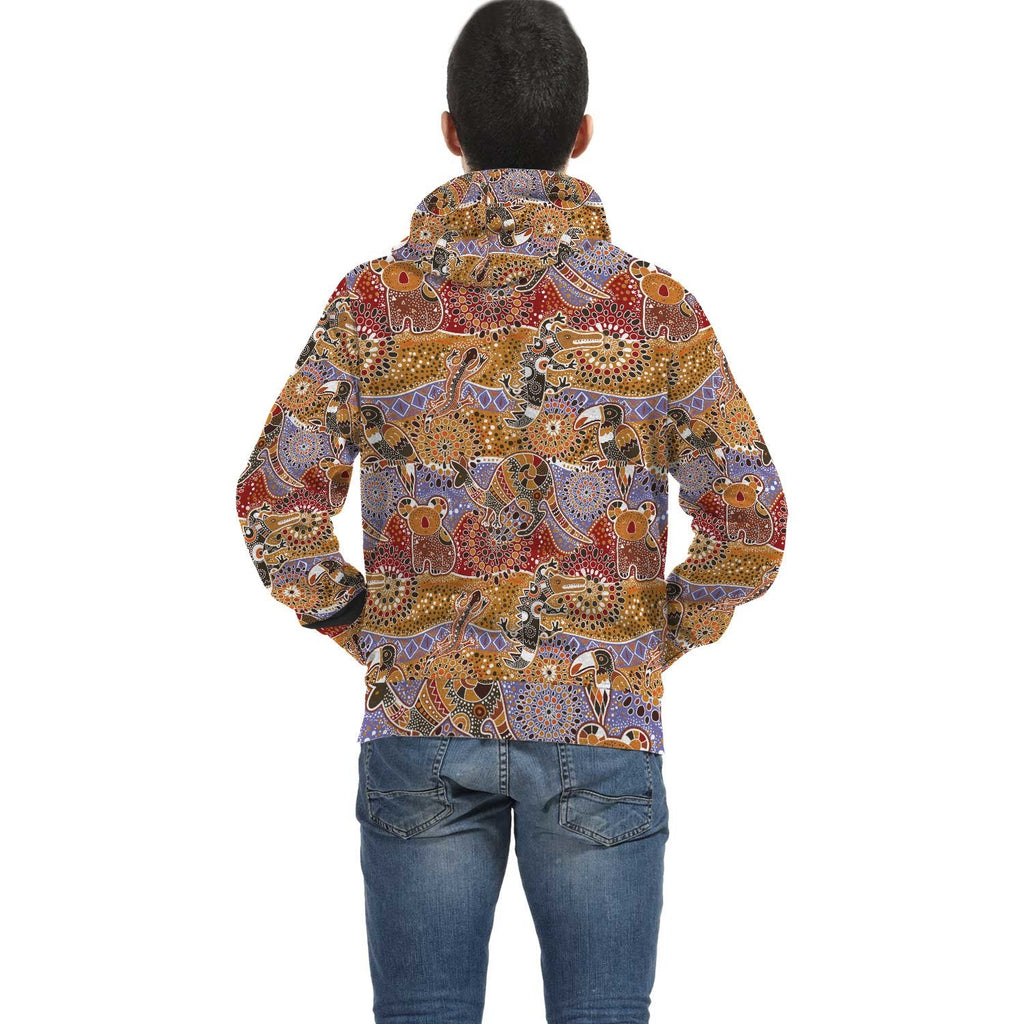 aboriginal-hoodie-kangaroo-koala-crocodile-patterns-pullover