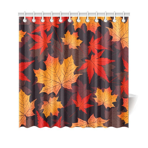 canada-maple-leaf-red-shower-curtain