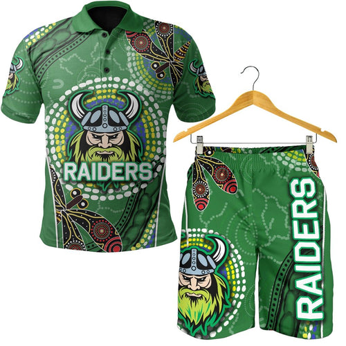 combo-polo-shirt-and-men-short-raiders-aboriginal
