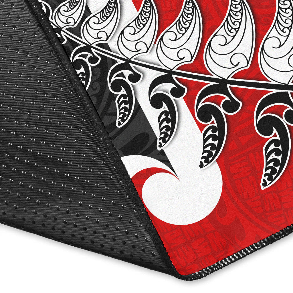 waitangi-area-rug-aotearoa-maori-pattern-mix-fern-and-manaia-koru