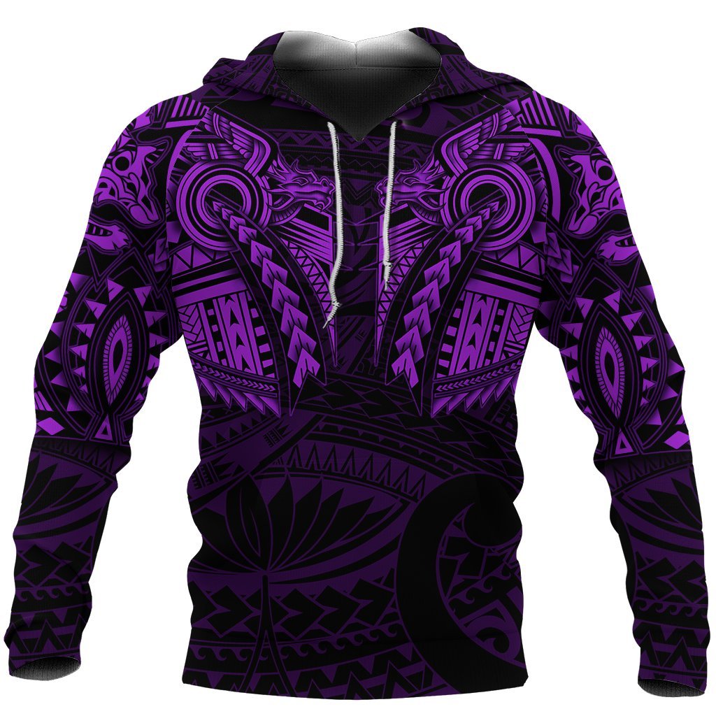 new-zealand-hoodie-maori-tattoo-wolf-dragon-pullover-hoodie-purple