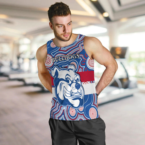 bulldogs-champion-2021-men-tank-top-western-indigenous-always-proud