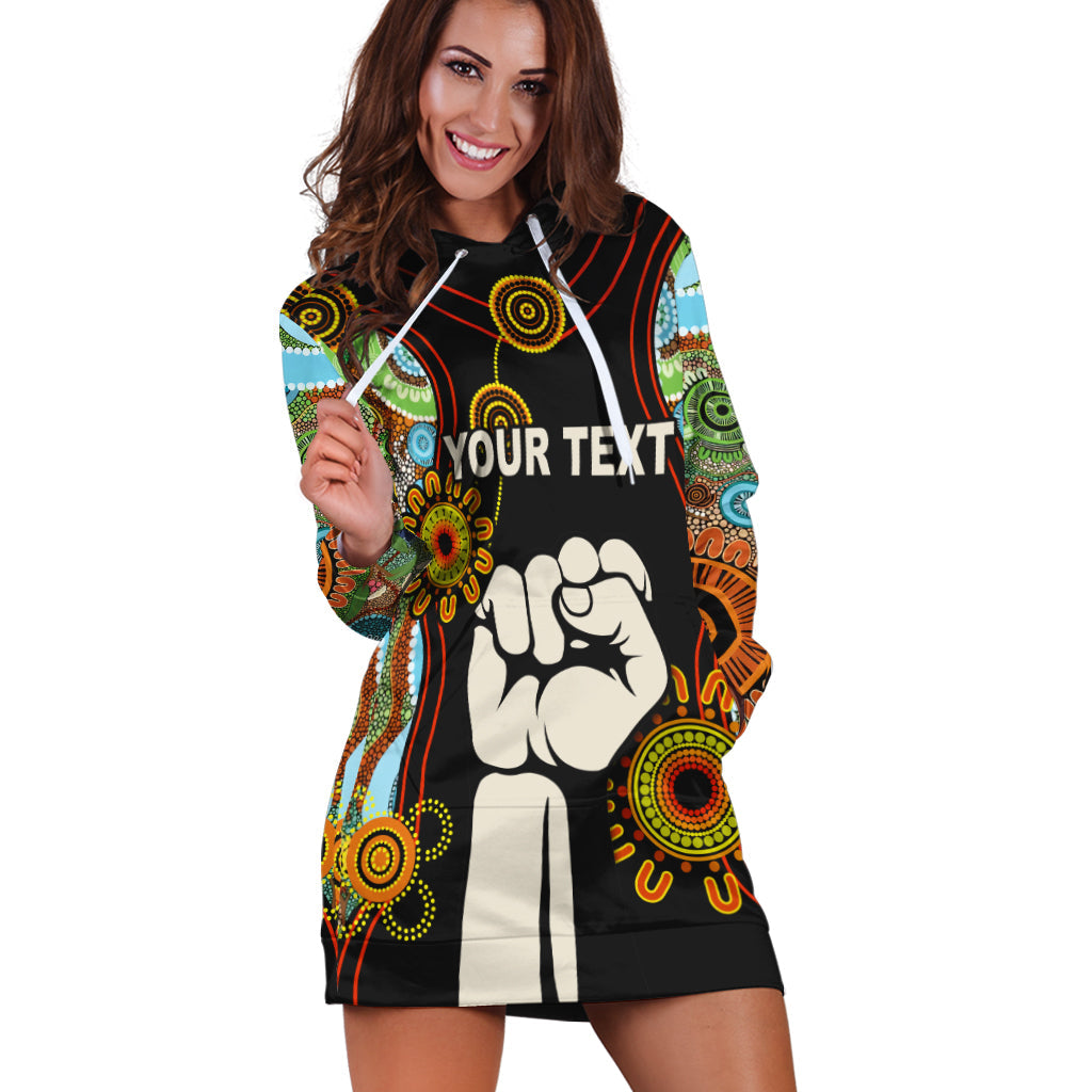 custom-personalised-naidoc-2022-hoodie-dress-proud-history-of-getting-up-standing-up-and-showing-up