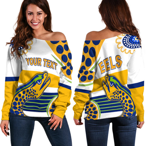 custom-personalised-eels-indigenous-off-shoulder-sweater-parramatta-2021-version-white