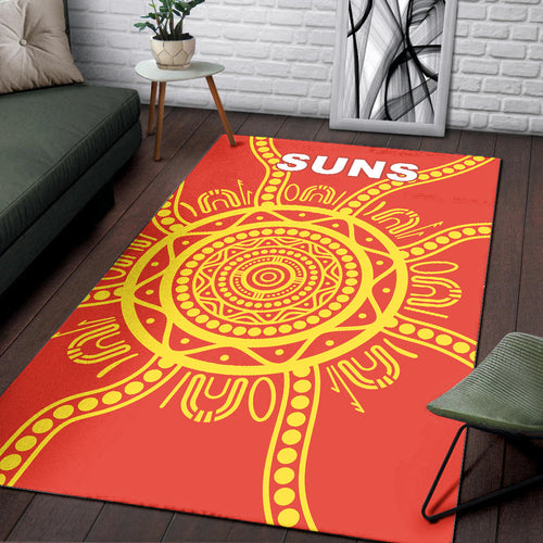 suns-football-area-rug-simple-gold-coast