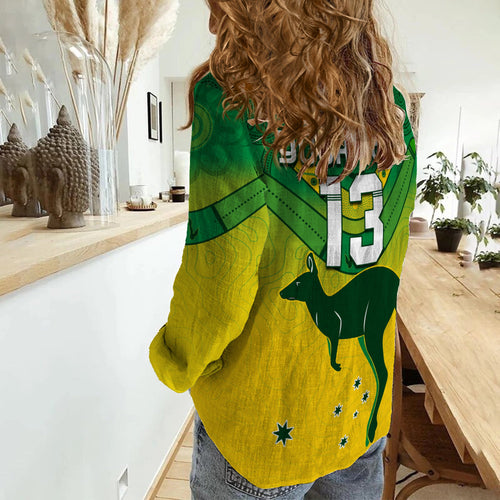 custom-text-and-number-australia-soccer-women-casual-shirt-world-cup-football-2022-socceroos-we-are-champions