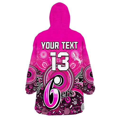 custom-text-and-number-sydney-sixers-wearable-blanket-hoodie-aboriginal-australia-cricket-champion