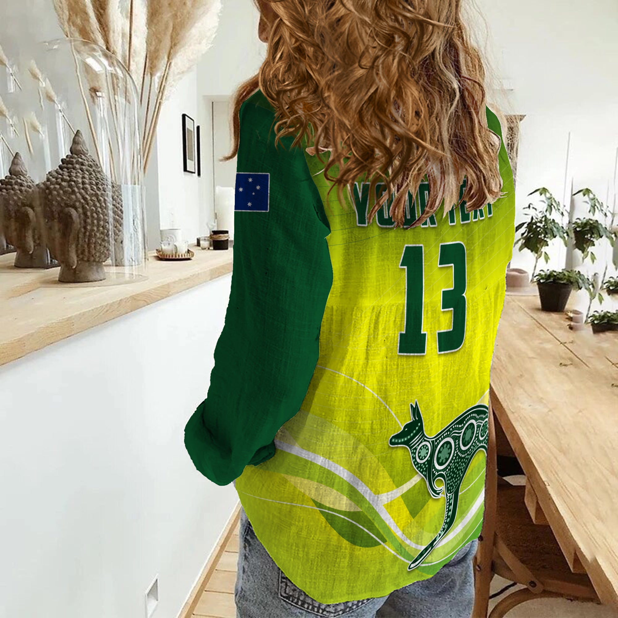 custom-text-and-number-cricket-australia-women-casual-shirt-simple-style